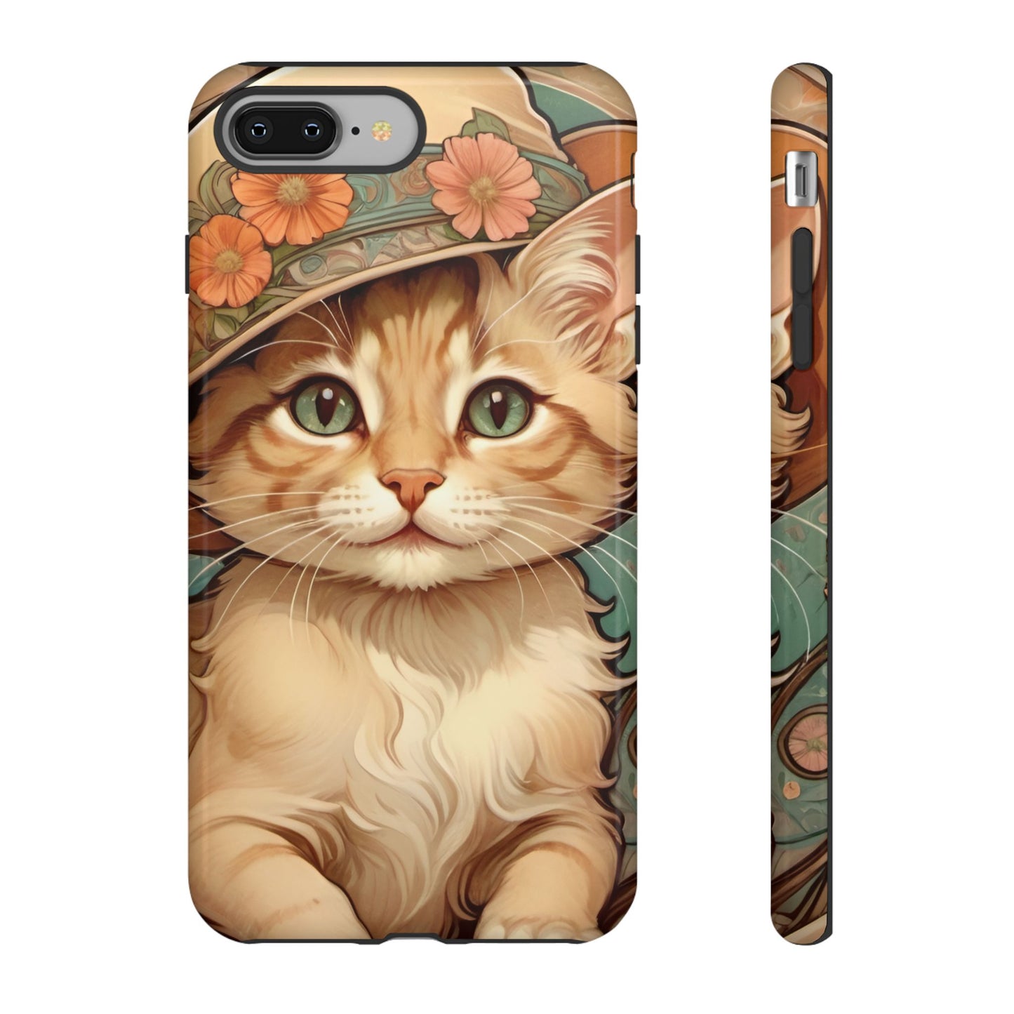 Alphonse Mucha Tough Phone Cases (A kitten)