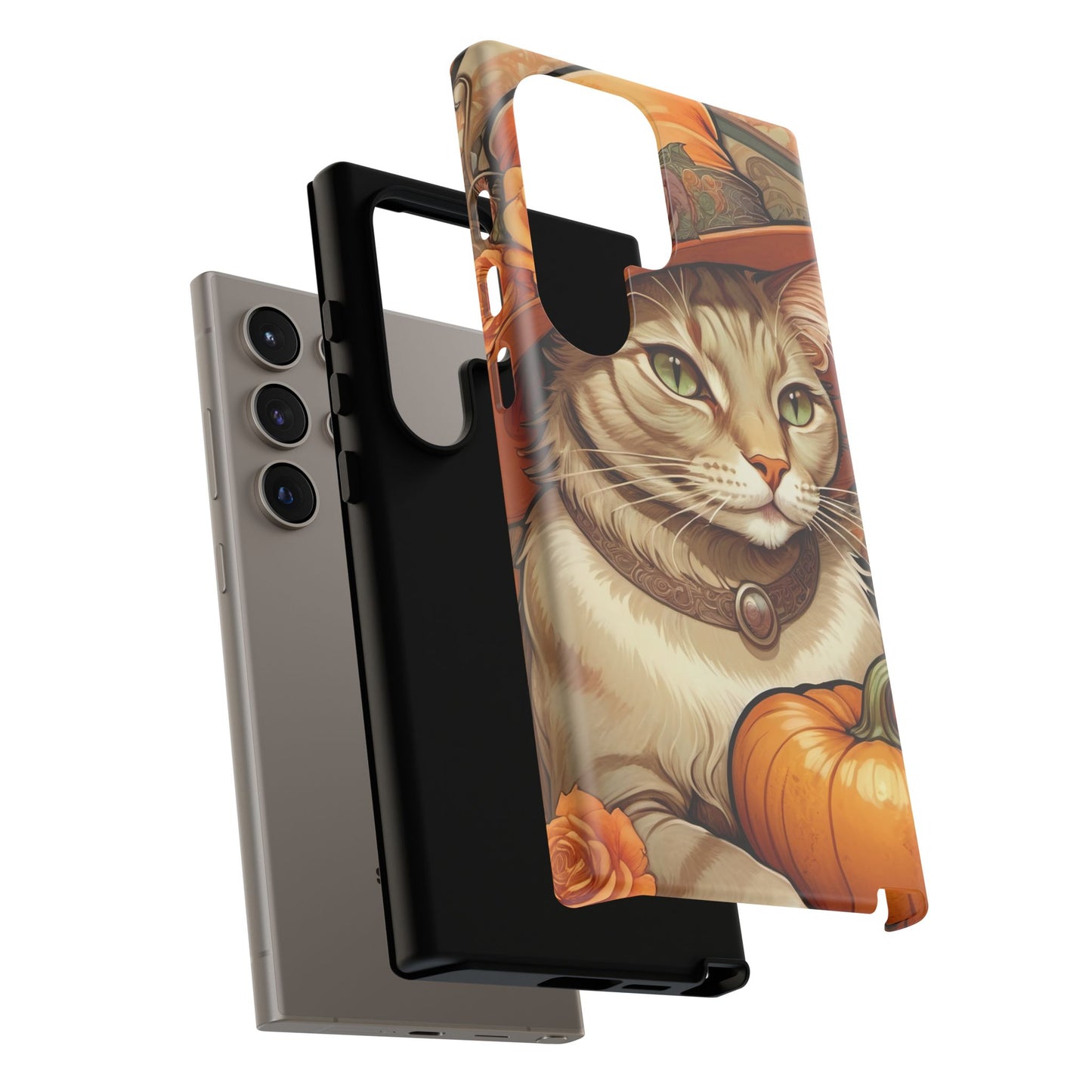 Halloween Alphonse Mucha Tough Phone Cases
