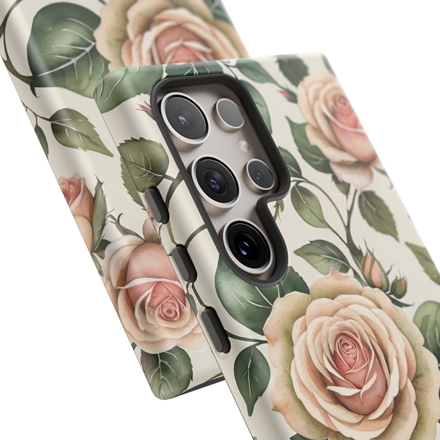 Watercolor Large Roses Tough Cases 2