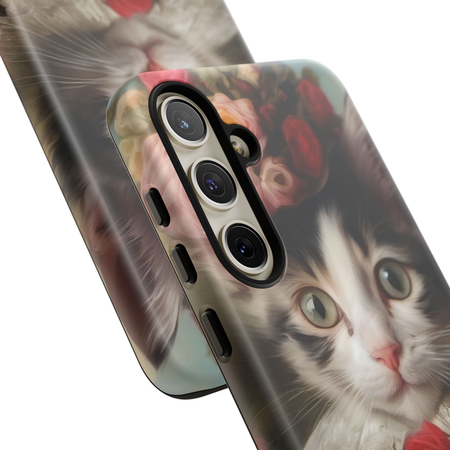 Rococo Cat Tough Phone Cases (A Kitten)