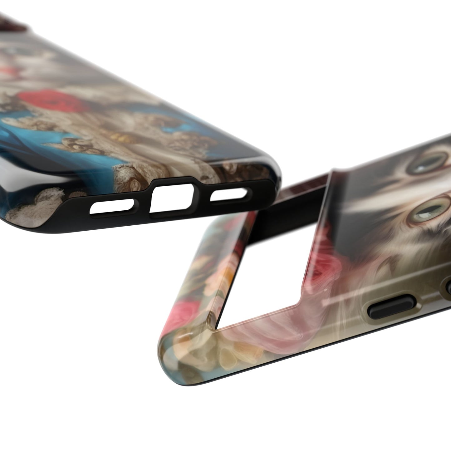 Rococo Cat Tough Phone Cases (A Kitten)