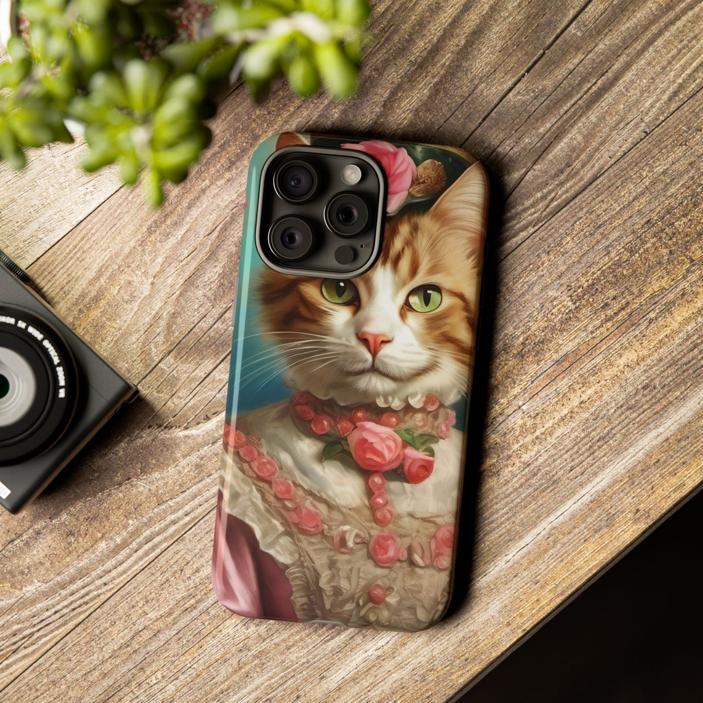 Rococo Cat Tough Phone Cases (A Queen 2)