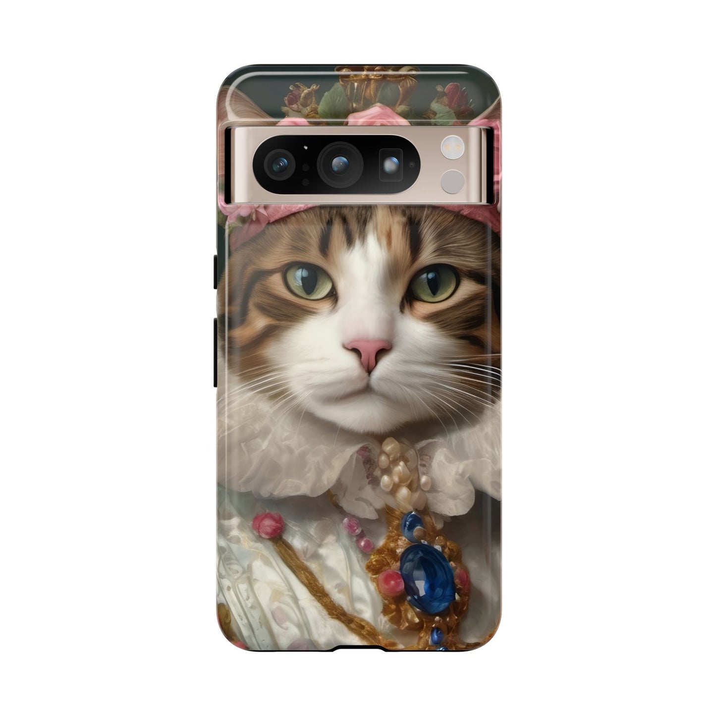 Rococo Cat Tough Phone Cases (A Queen)