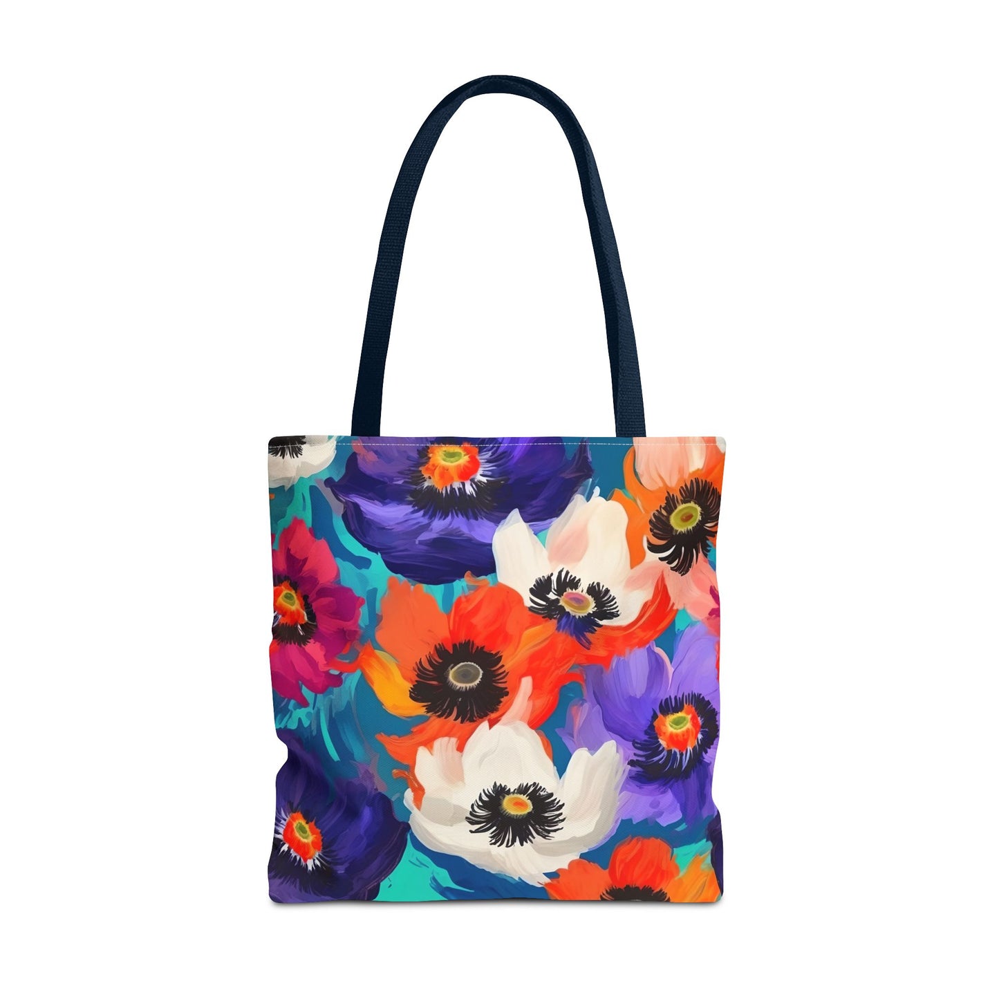 Fauvism inspired Colorful Anemones Tote Bag