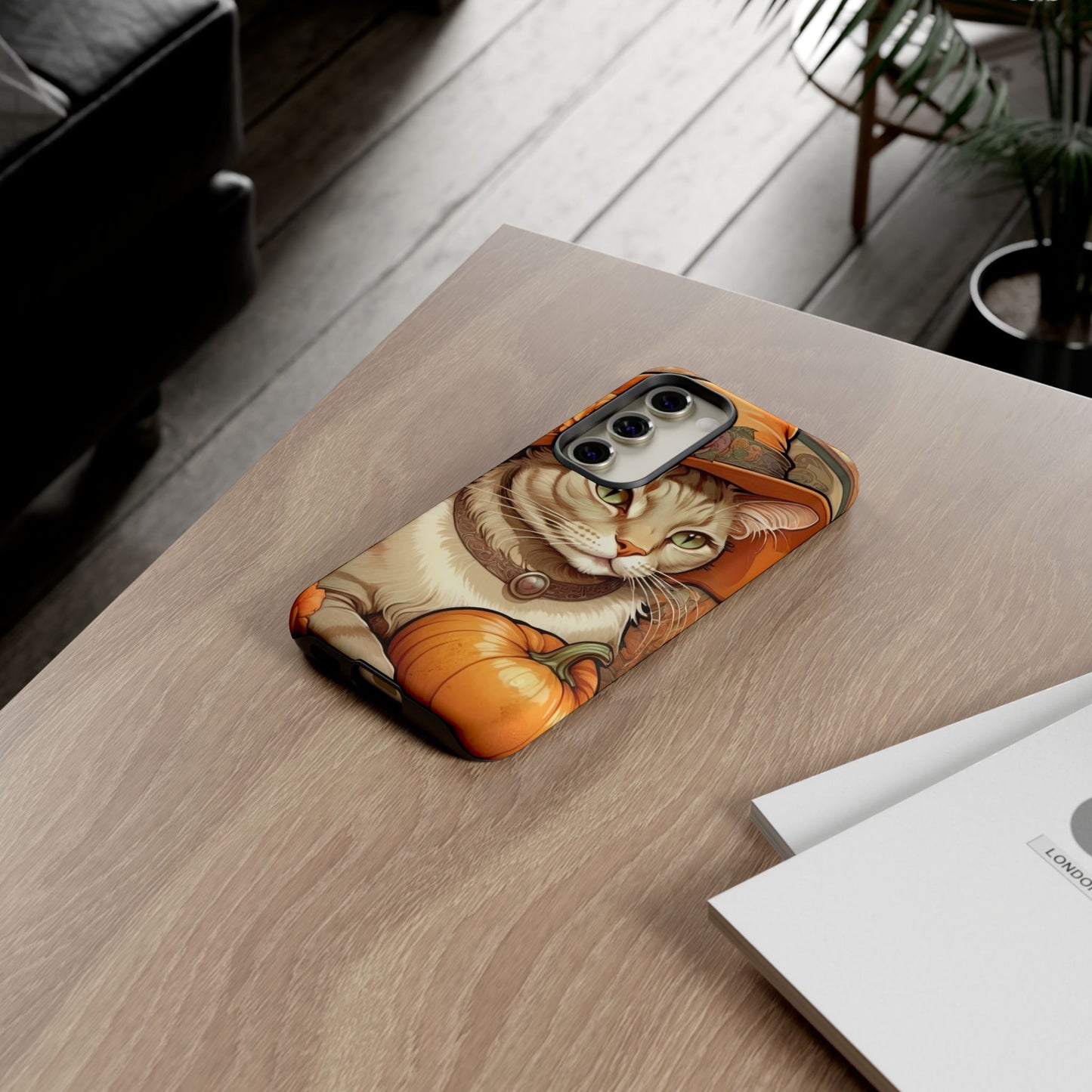 Halloween Alphonse Mucha Tough Phone Cases