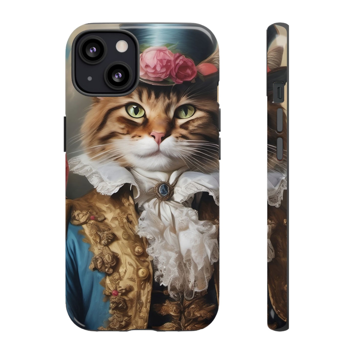 Rococo Cat Tough Phone Cases (A Gentleman)