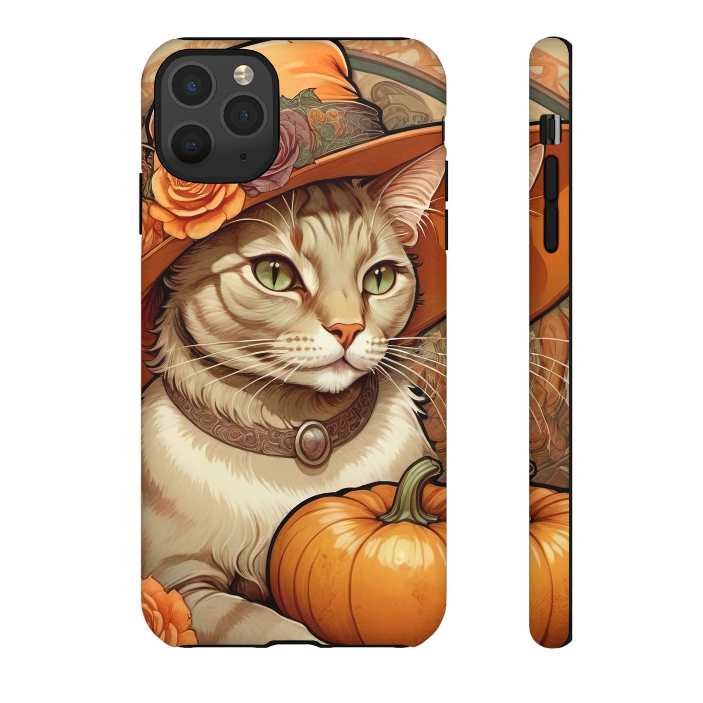 Halloween Alphonse Mucha Tough Phone Cases