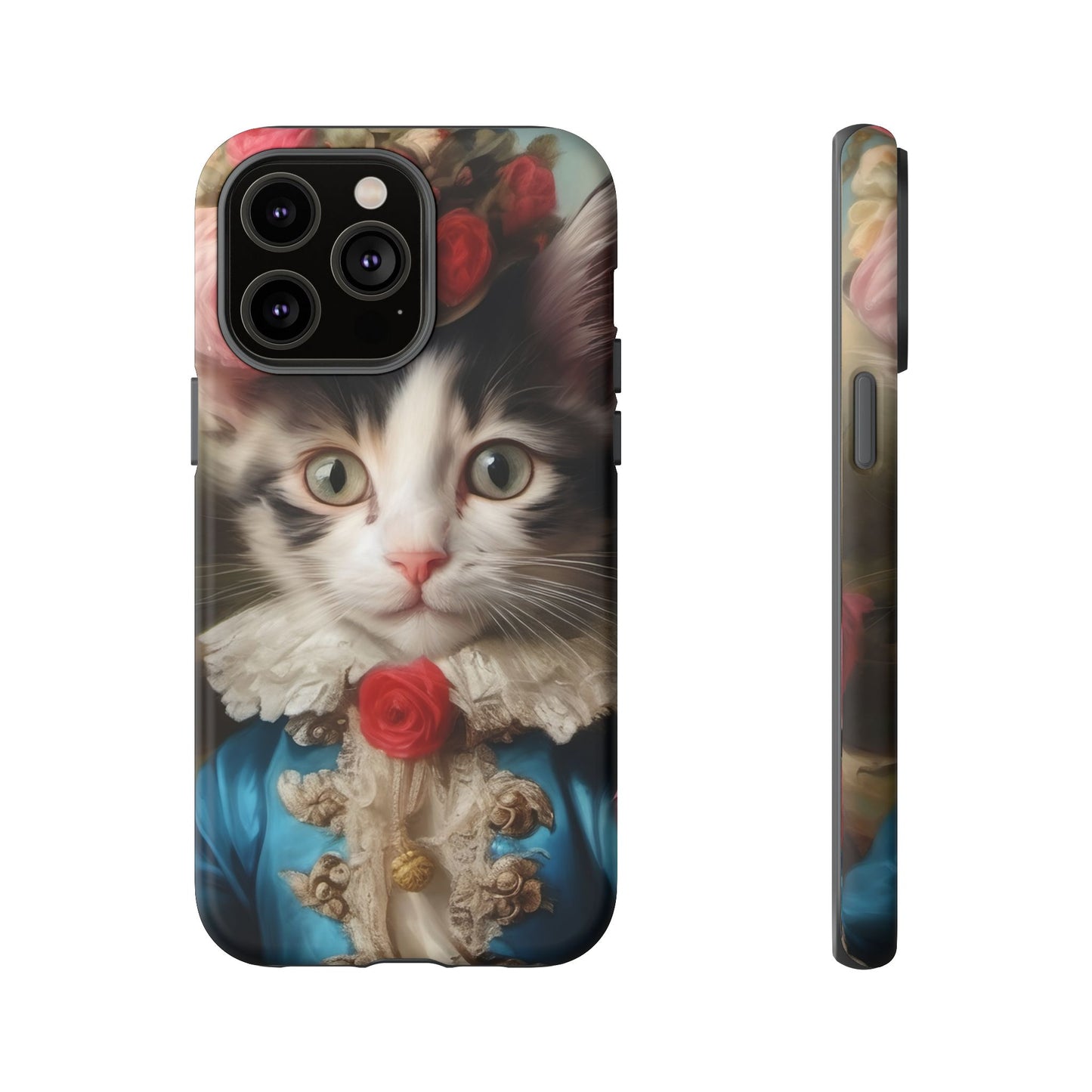 Rococo Cat Tough Phone Cases (A Kitten)