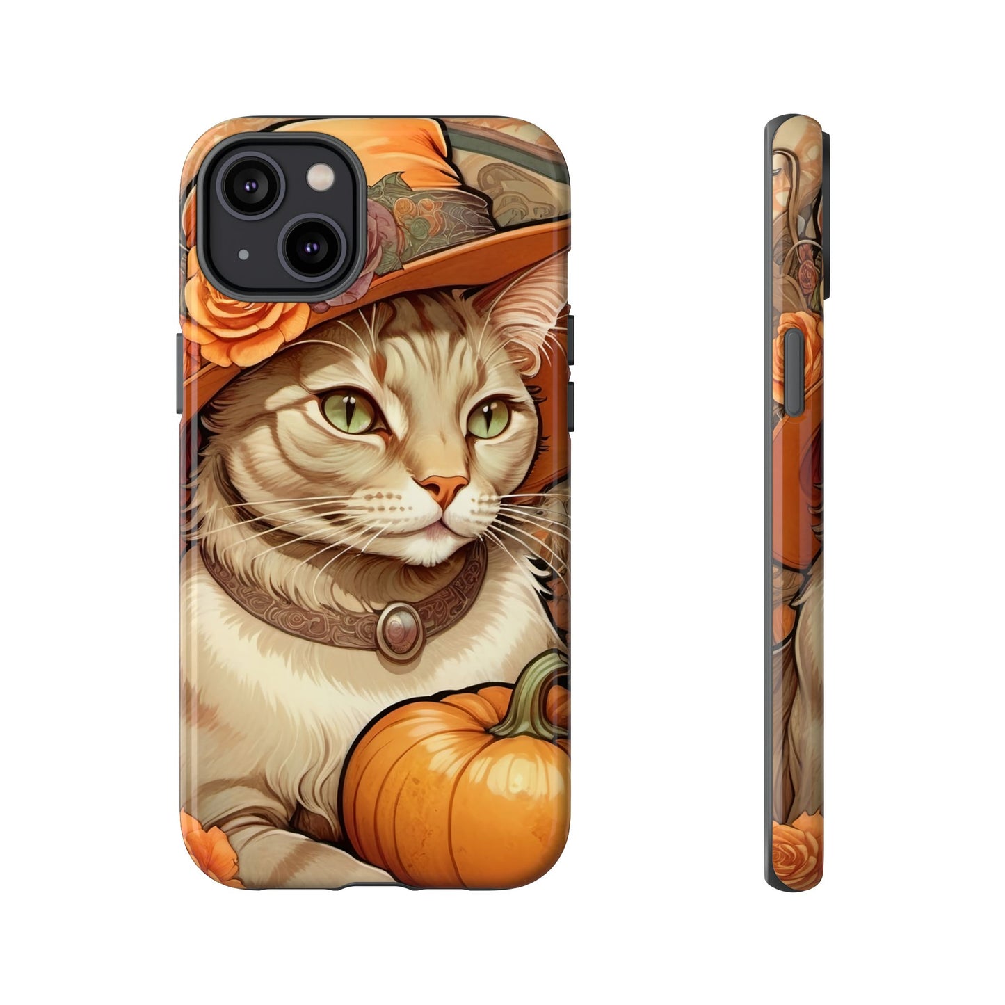 Halloween Alphonse Mucha Tough Phone Cases
