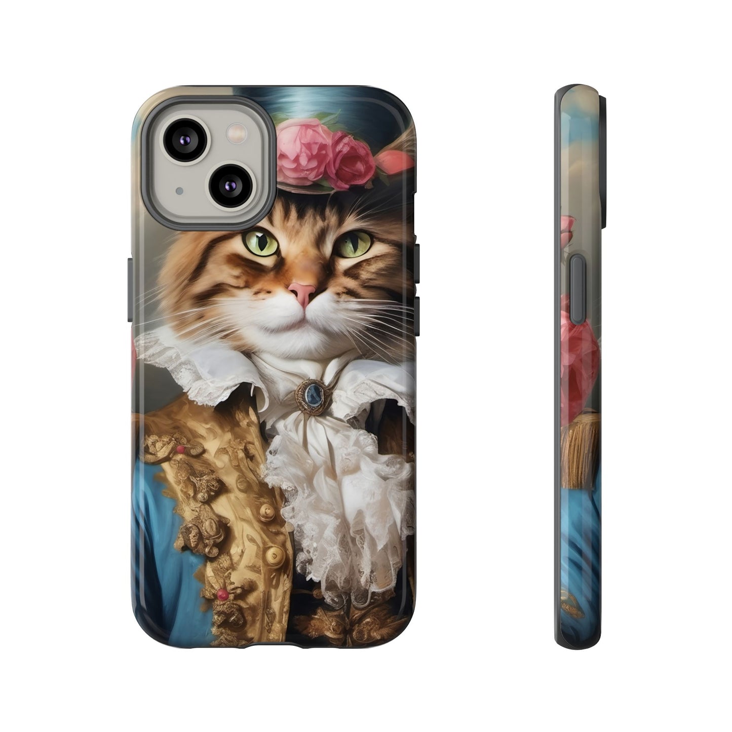 Rococo Cat Tough Phone Cases (A Gentleman)