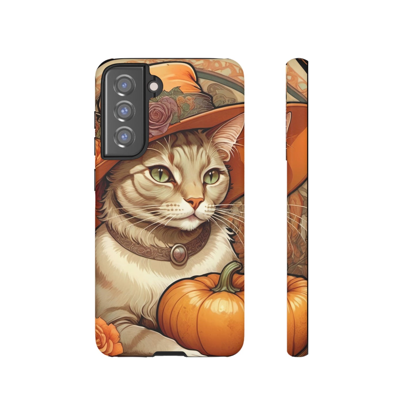 Halloween Alphonse Mucha Tough Phone Cases