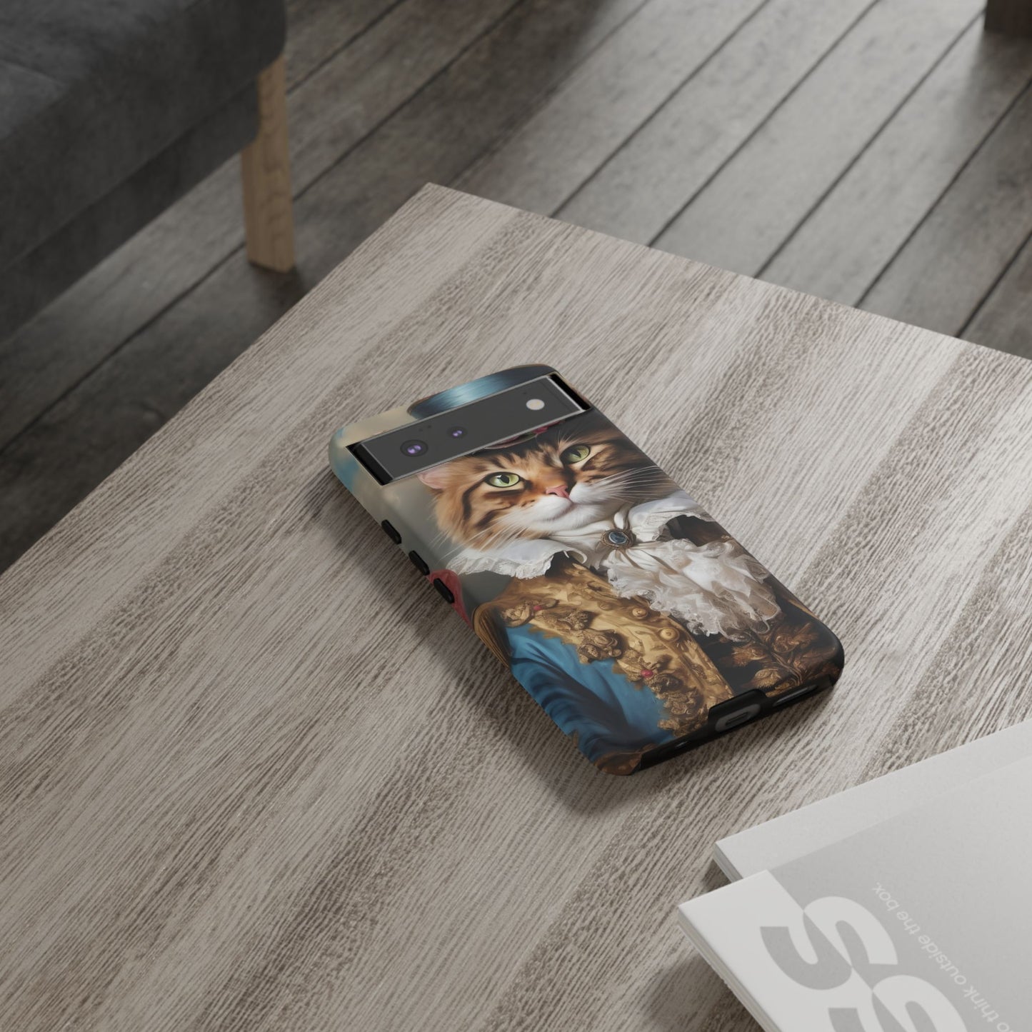 Rococo Cat Tough Phone Cases (A Gentleman)