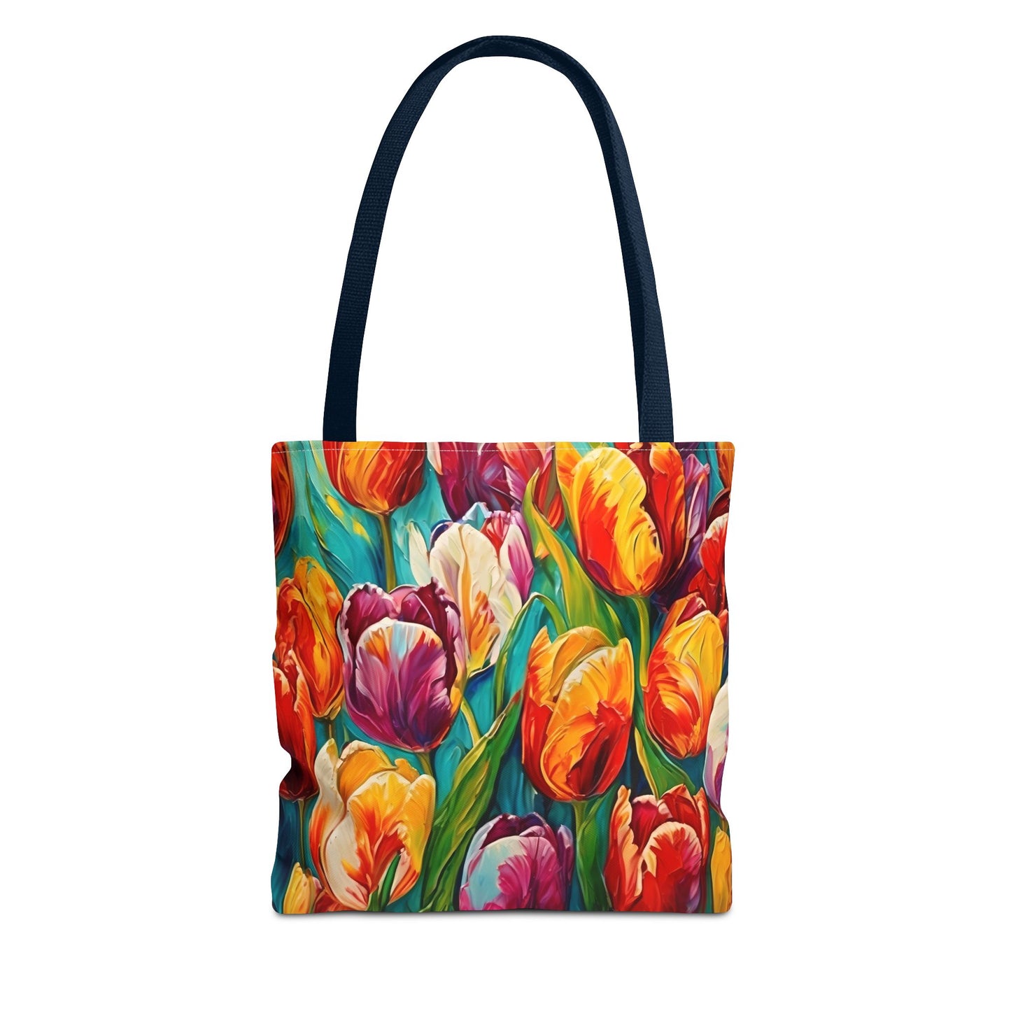 Vincent Van Gogh inspired Colorful Tulips Tote Bag
