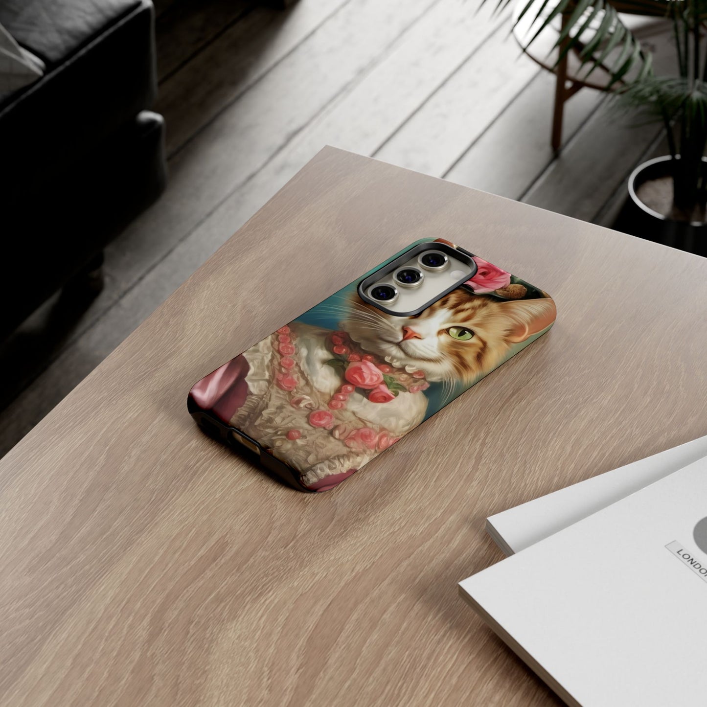 Rococo Cat Tough Phone Cases (A Queen 2)