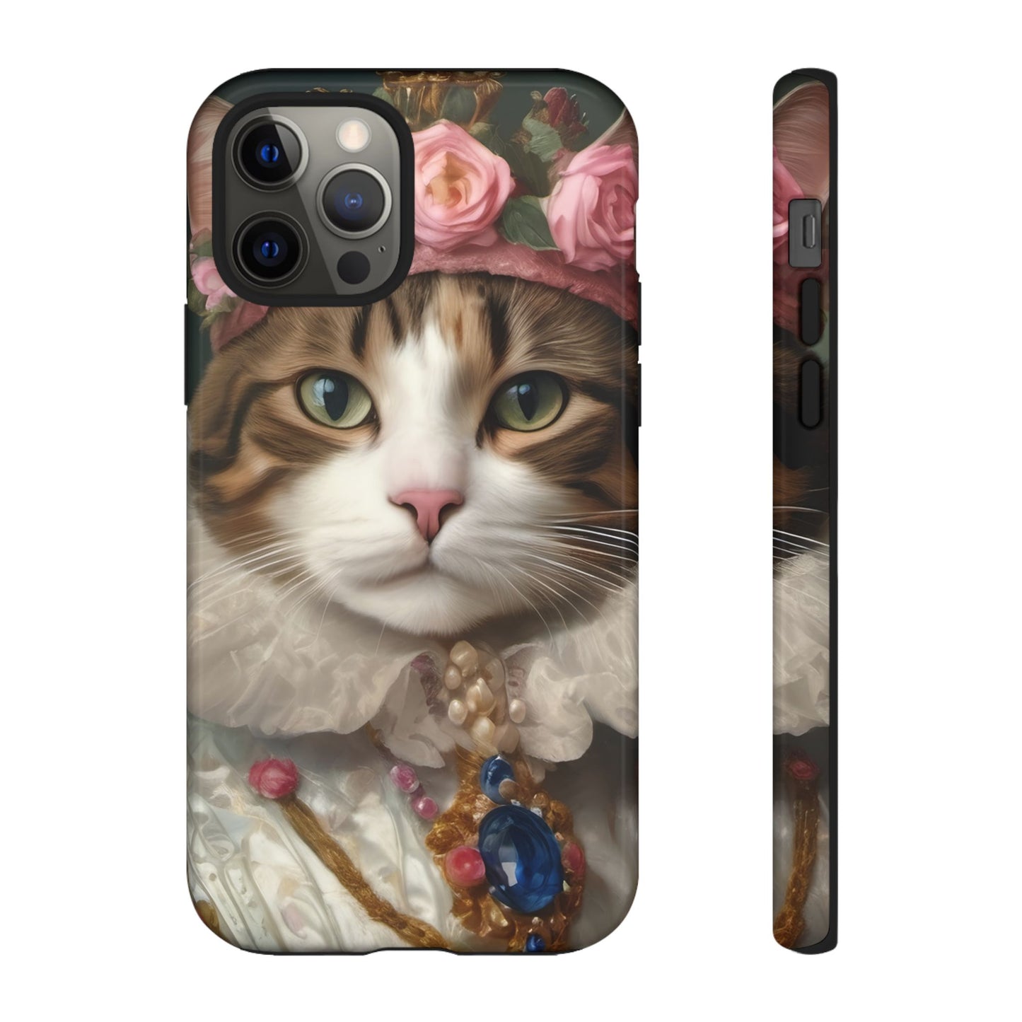 Rococo Cat Tough Phone Cases (A Queen)
