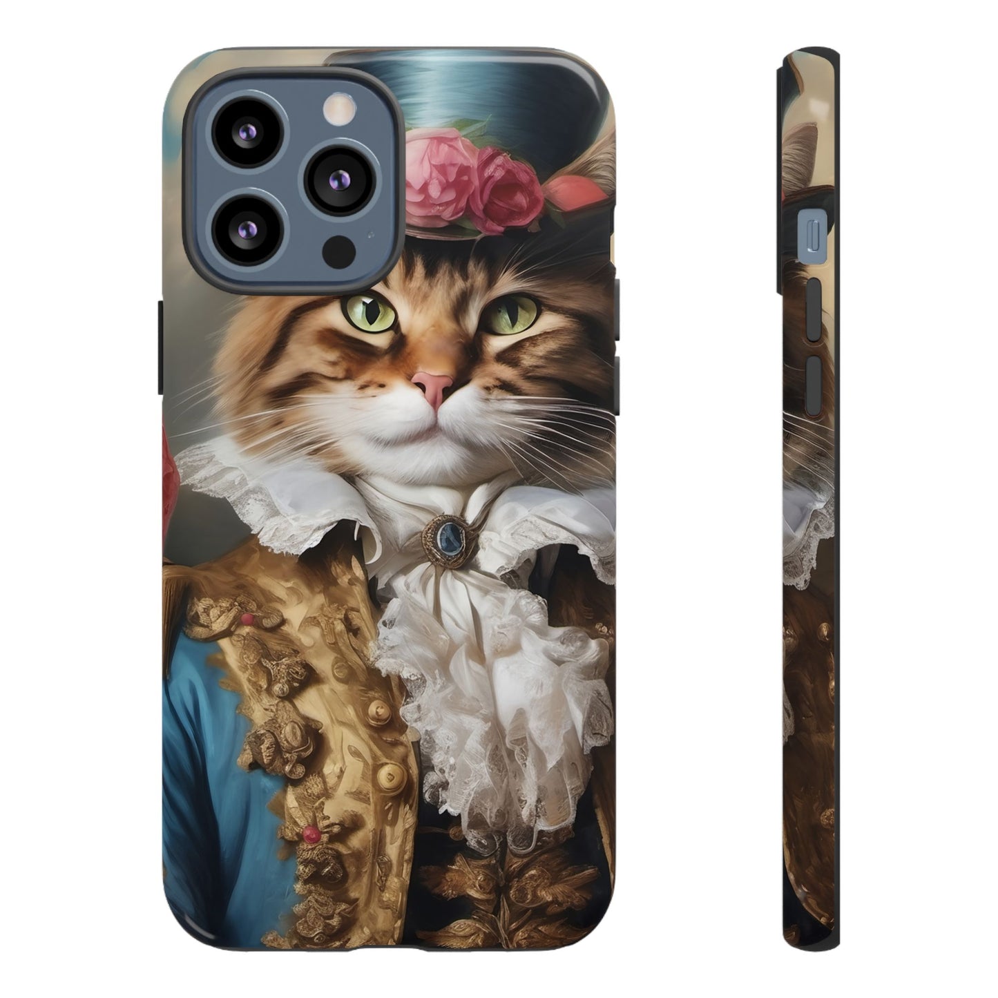 Rococo Cat Tough Phone Cases (A Gentleman)