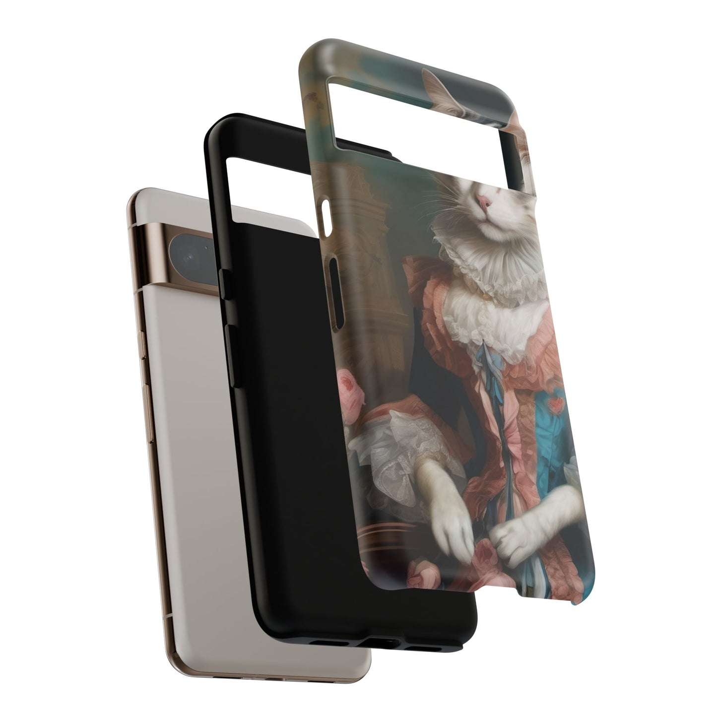 Rococo Cat Tough Phone Cases (A Queen 3)