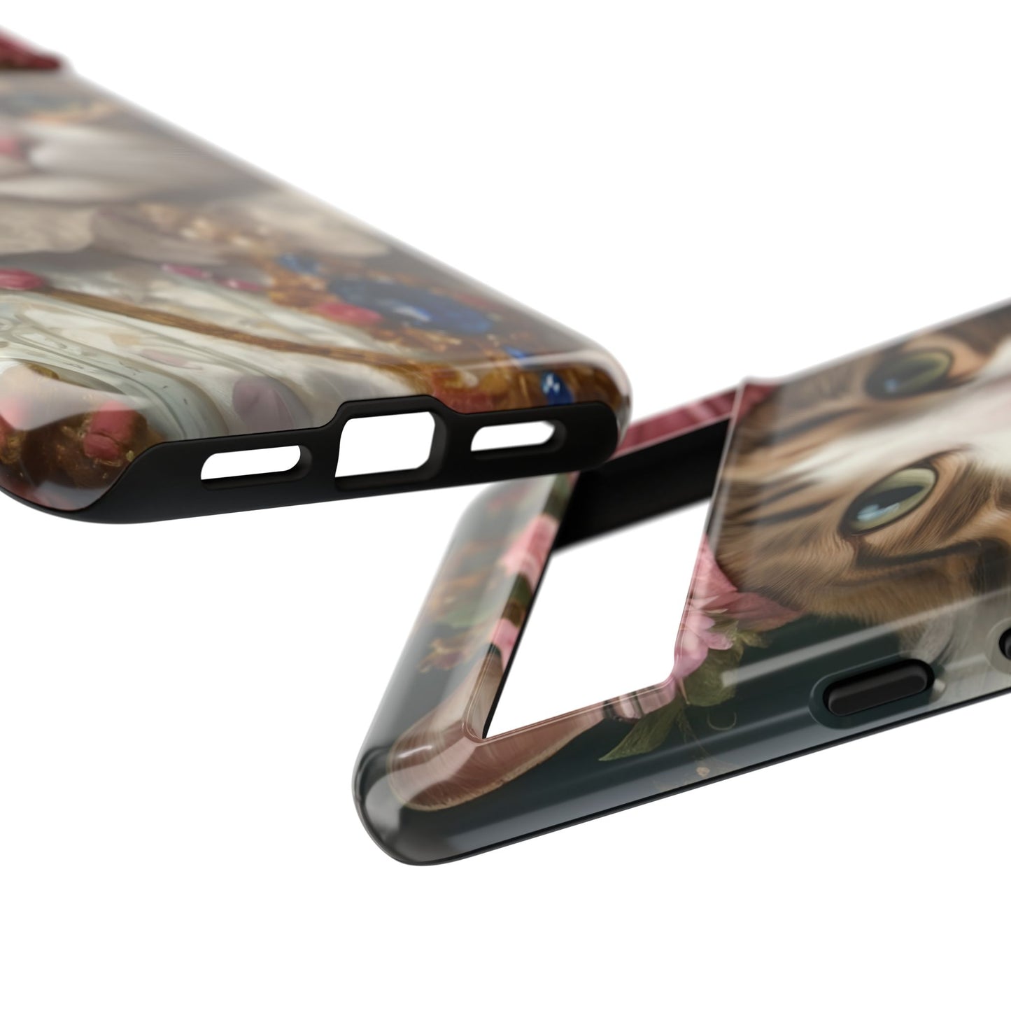 Rococo Cat Tough Phone Cases (A Queen)