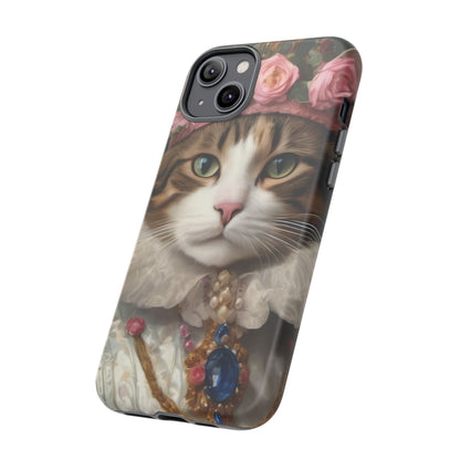 Rococo Cat Tough Phone Cases (A Queen)