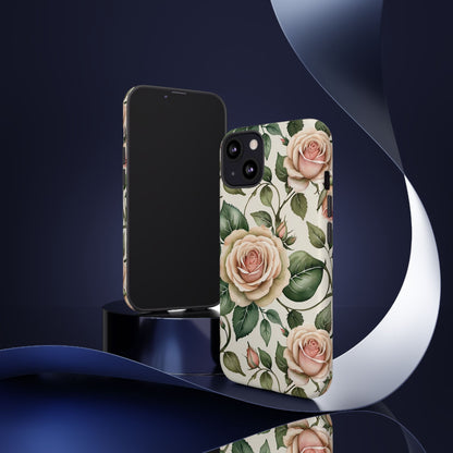 Watercolor Large Roses Tough Cases 2