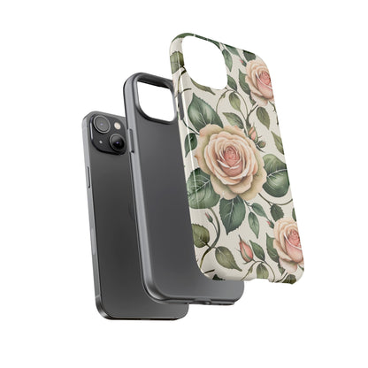 Watercolor Large Roses Tough Cases 2