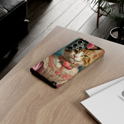 Rococo Cat Tough Phone Cases (A Queen 2)