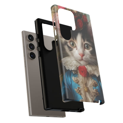 Rococo Cat Tough Phone Cases (A Kitten)