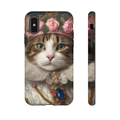 Rococo Cat Tough Phone Cases (A Queen)