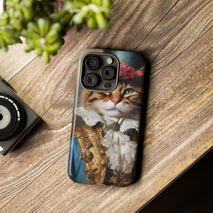 Rococo Cat Tough Phone Cases (A Gentleman)