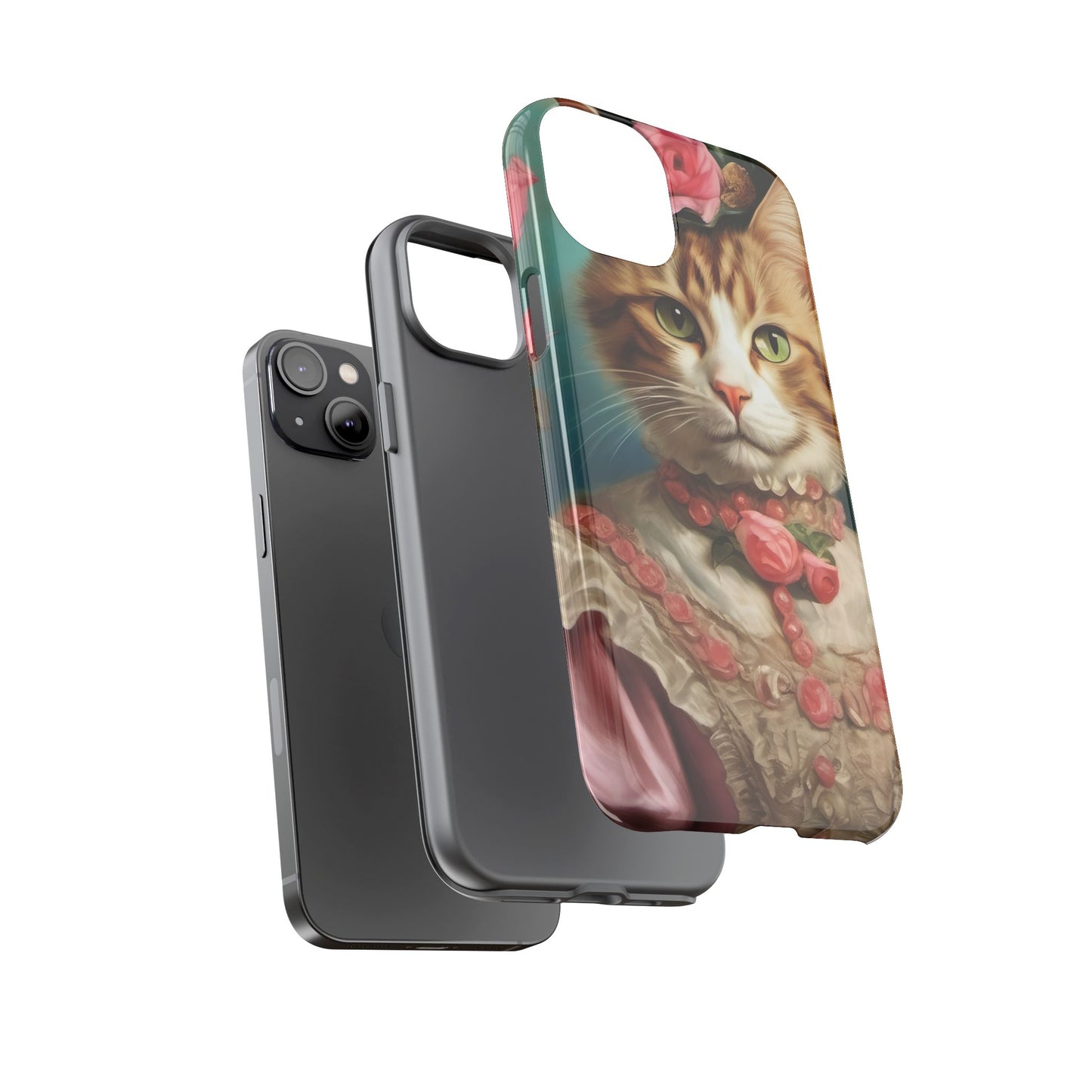 Rococo Cat Tough Phone Cases (A Queen 2)