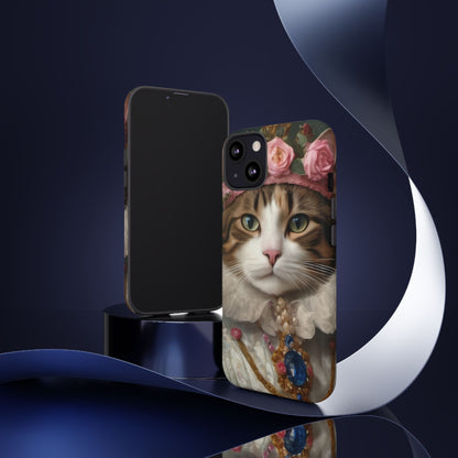 Rococo Cat Tough Phone Cases (A Queen)
