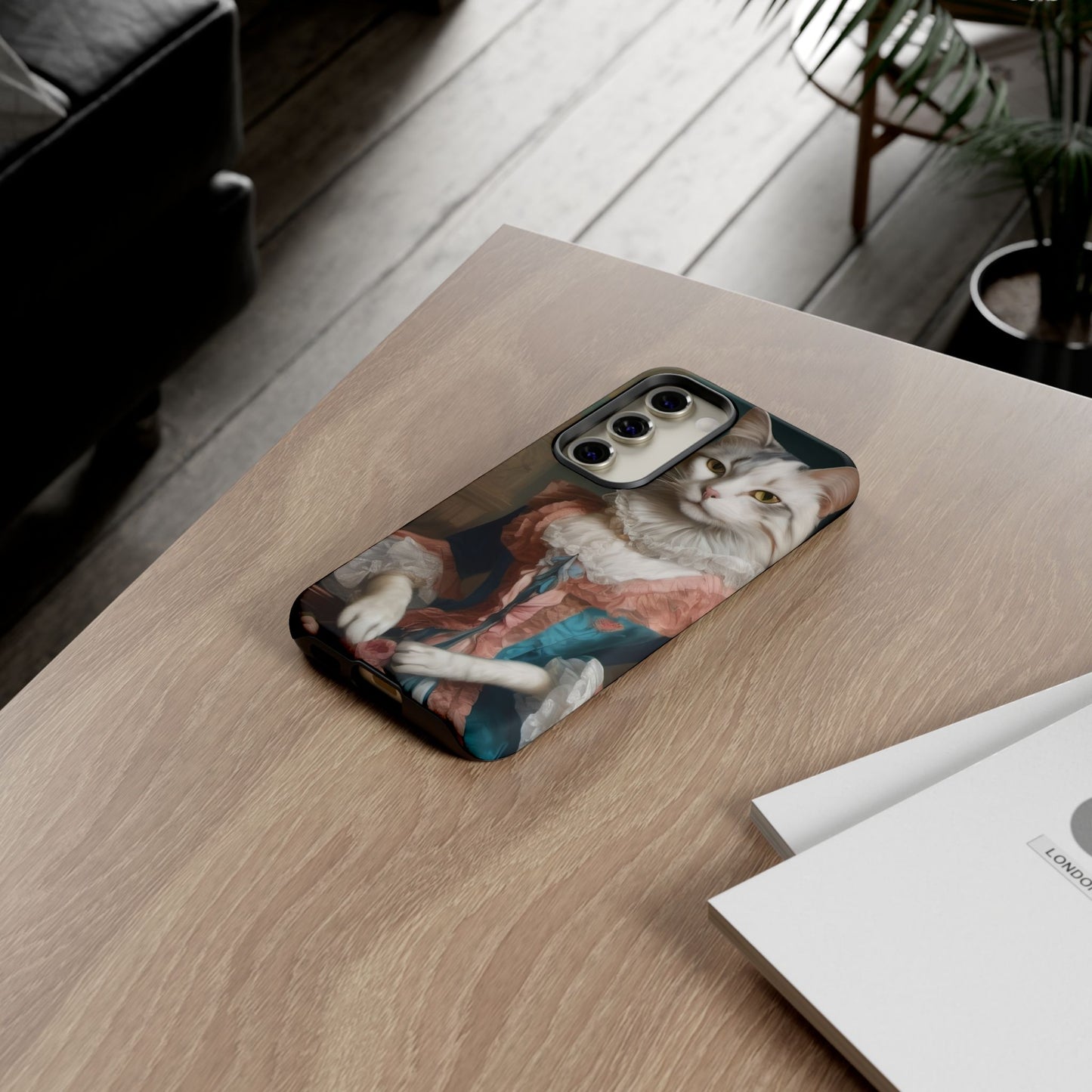 Rococo Cat Tough Phone Cases (A Queen 3)