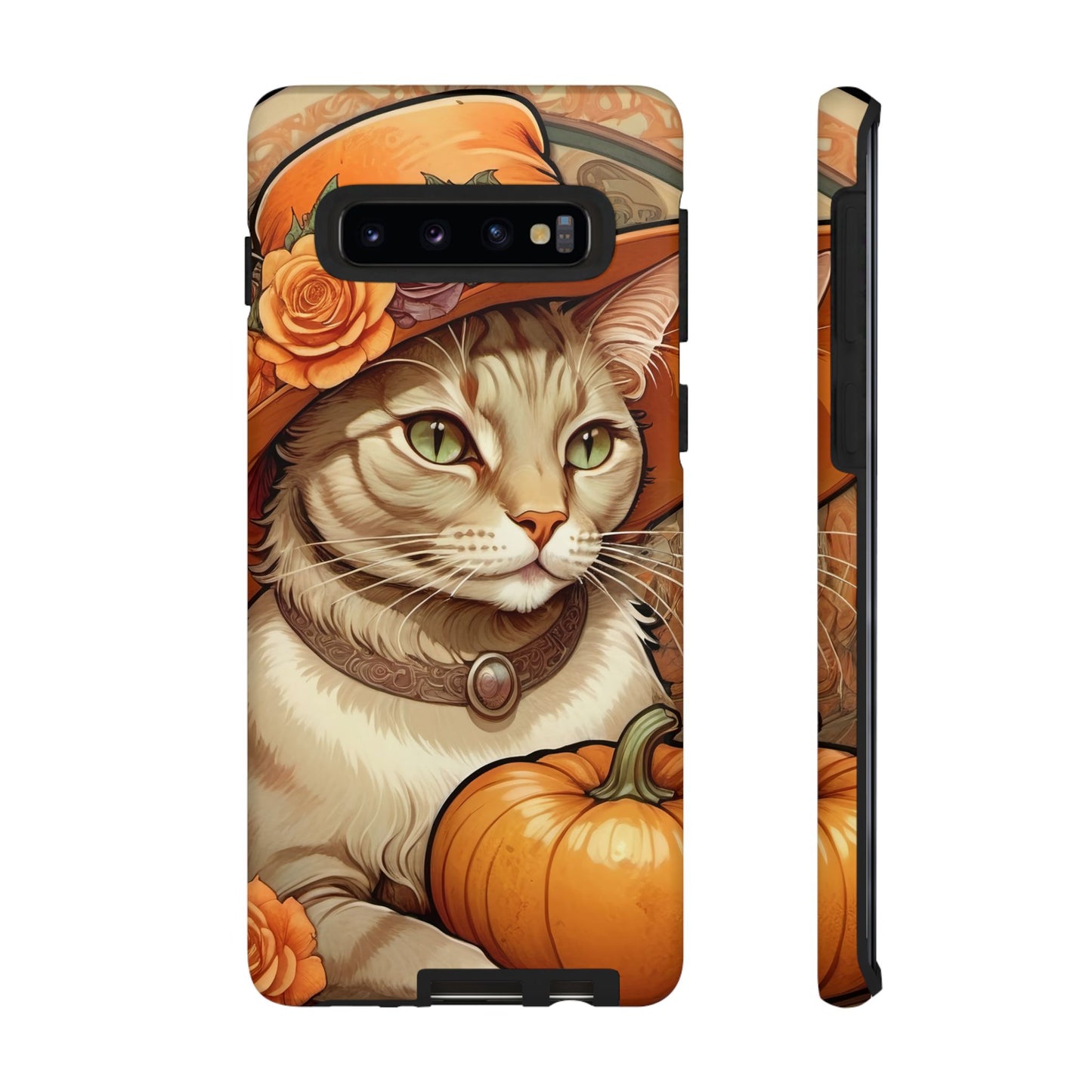 Halloween Alphonse Mucha Tough Phone Cases