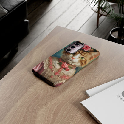 Rococo Cat Tough Phone Cases (A Queen 2)