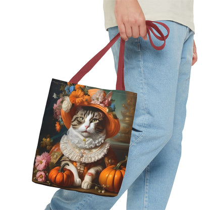 Halloween Rococo Cat Tote