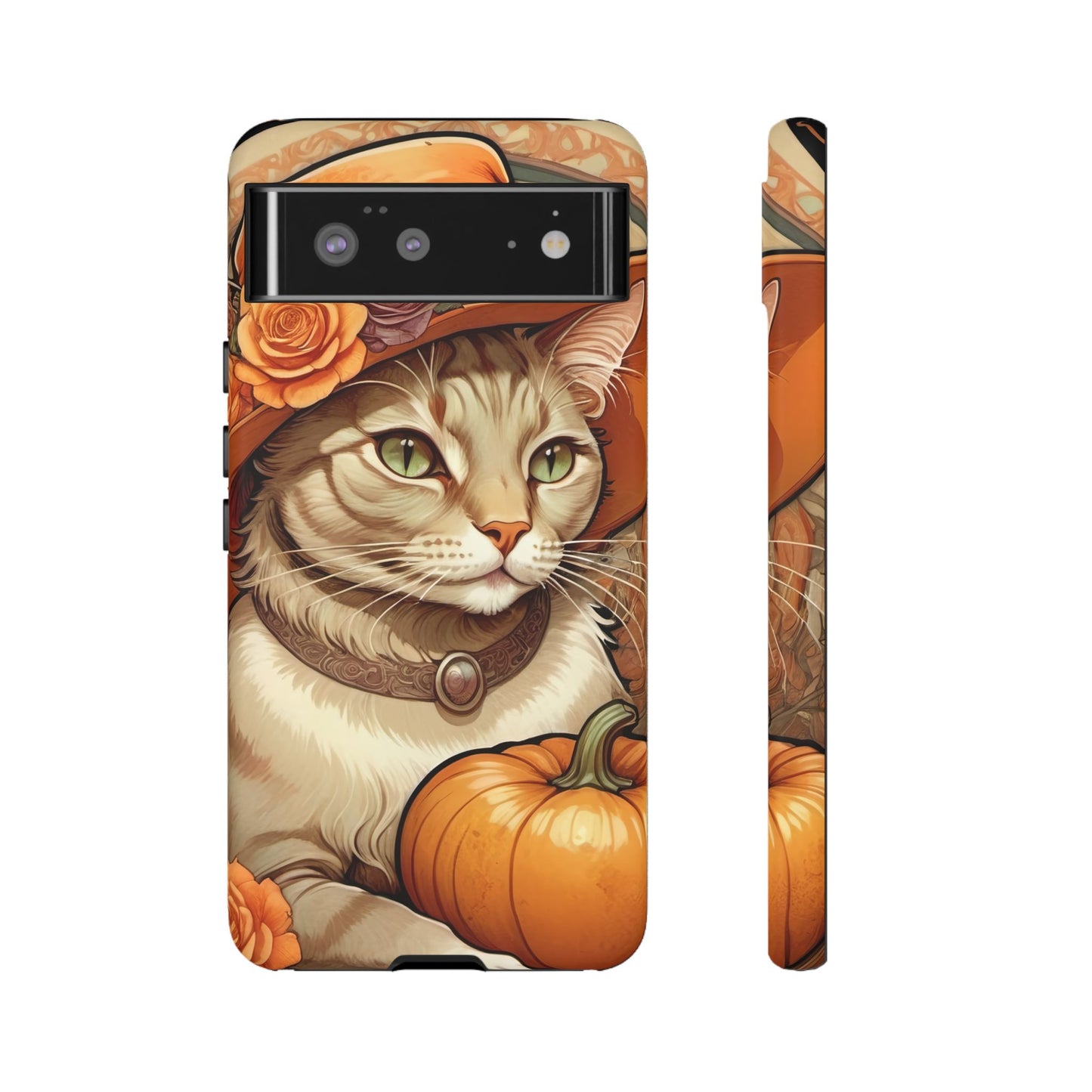 Halloween Alphonse Mucha Tough Phone Cases