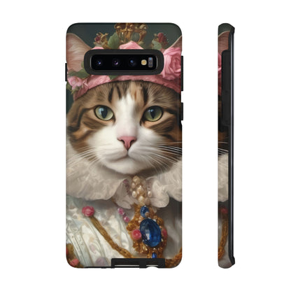 Rococo Cat Tough Phone Cases (A Queen)
