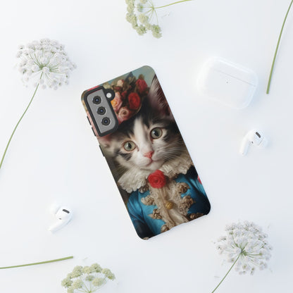 Rococo Cat Tough Phone Cases (A Kitten)