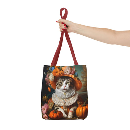 Halloween Rococo Cat Tote