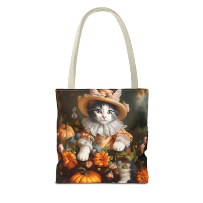 Halloween Rococo Kitten Tote