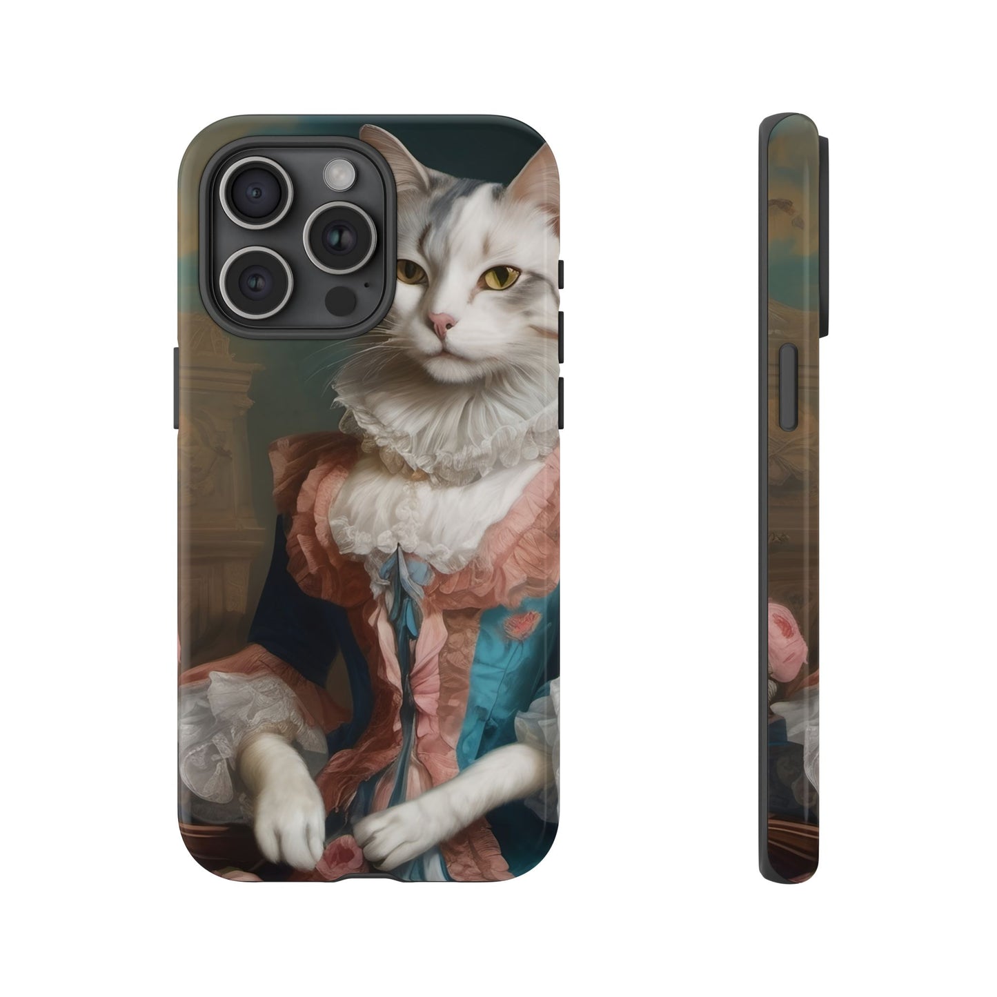 Rococo Cat Tough Phone Cases (A Queen 3)