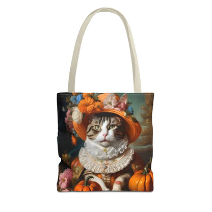 Halloween Rococo Cat Tote