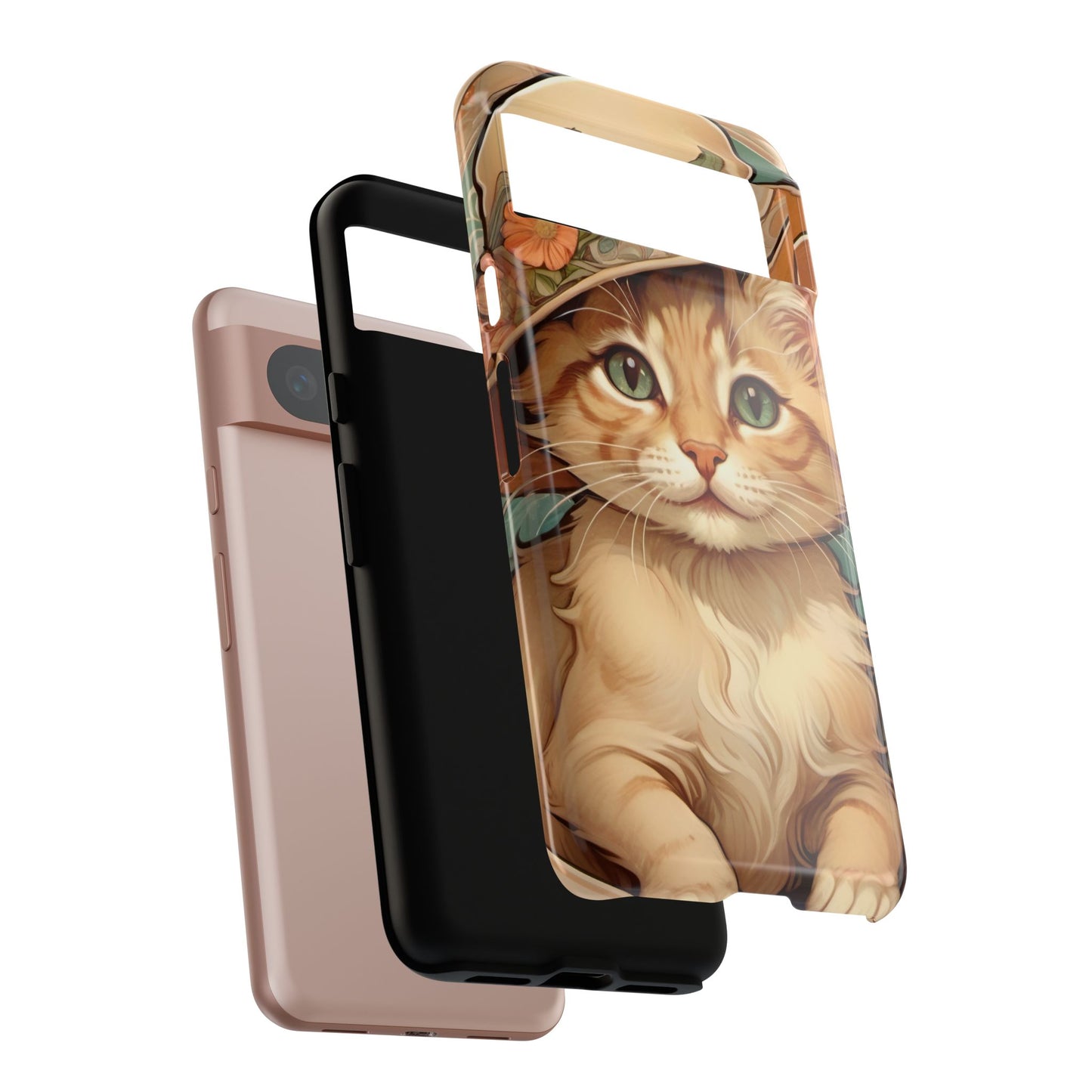 Alphonse Mucha Tough Phone Cases (A kitten)