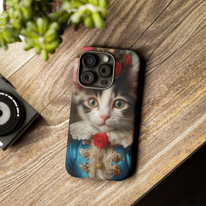 Rococo Cat Tough Phone Cases (A Kitten)