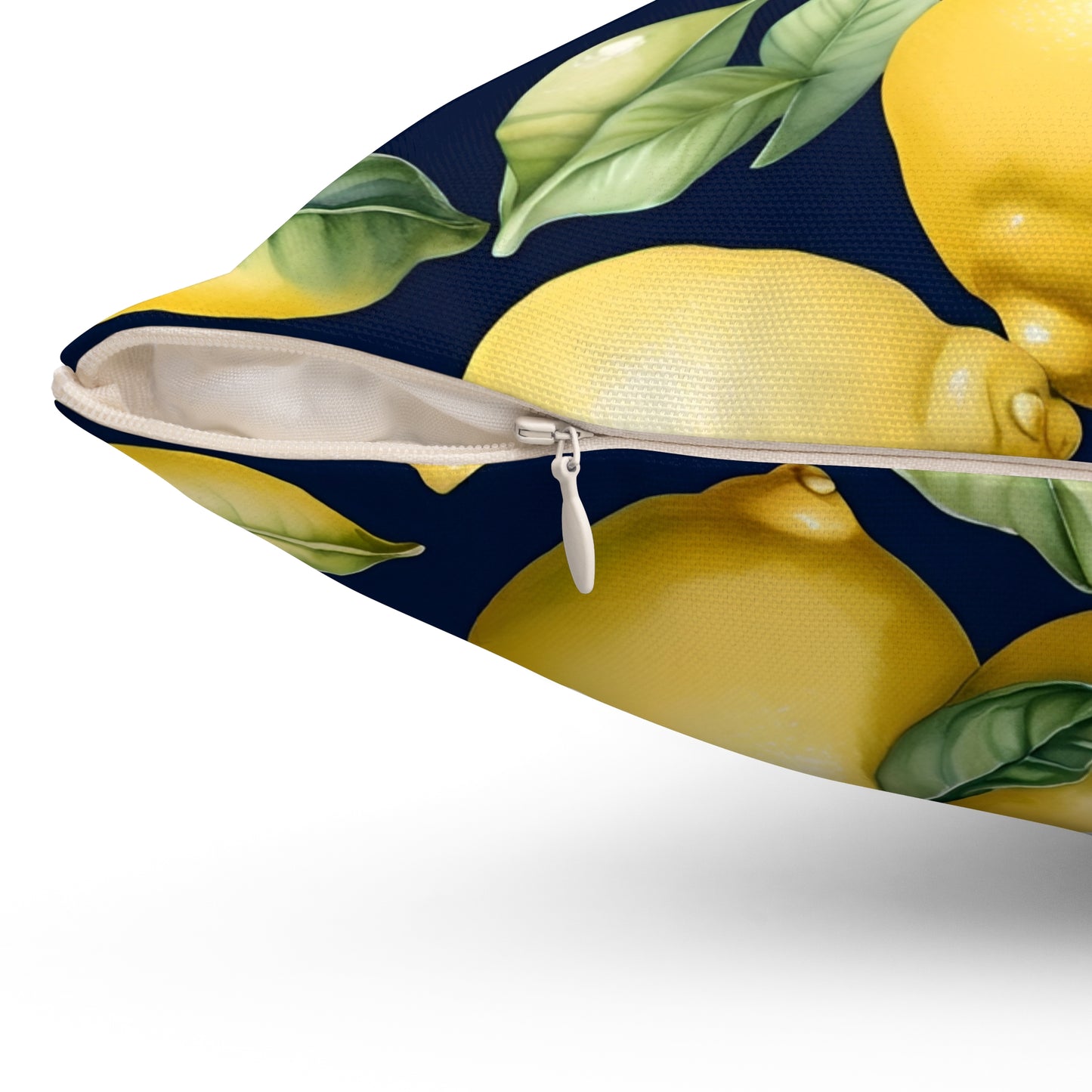 Rococo Lemons Square Pillow