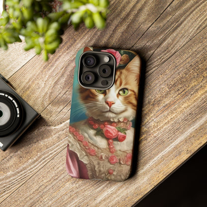 Rococo Cat Tough Phone Cases (A Queen 2)