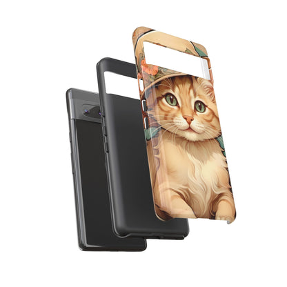 Alphonse Mucha Tough Phone Cases (A kitten)