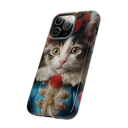 Rococo Cat Tough Phone Cases (A Kitten)