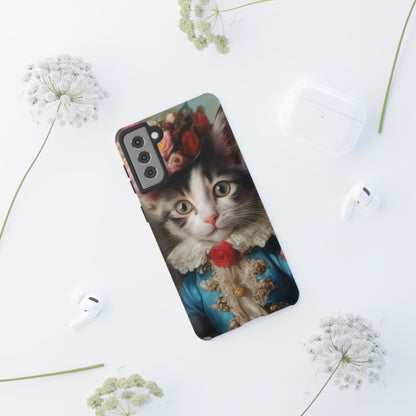 Rococo Cat Tough Phone Cases (A Kitten)