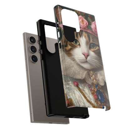 Rococo Cat Tough Phone Cases (A Queen)
